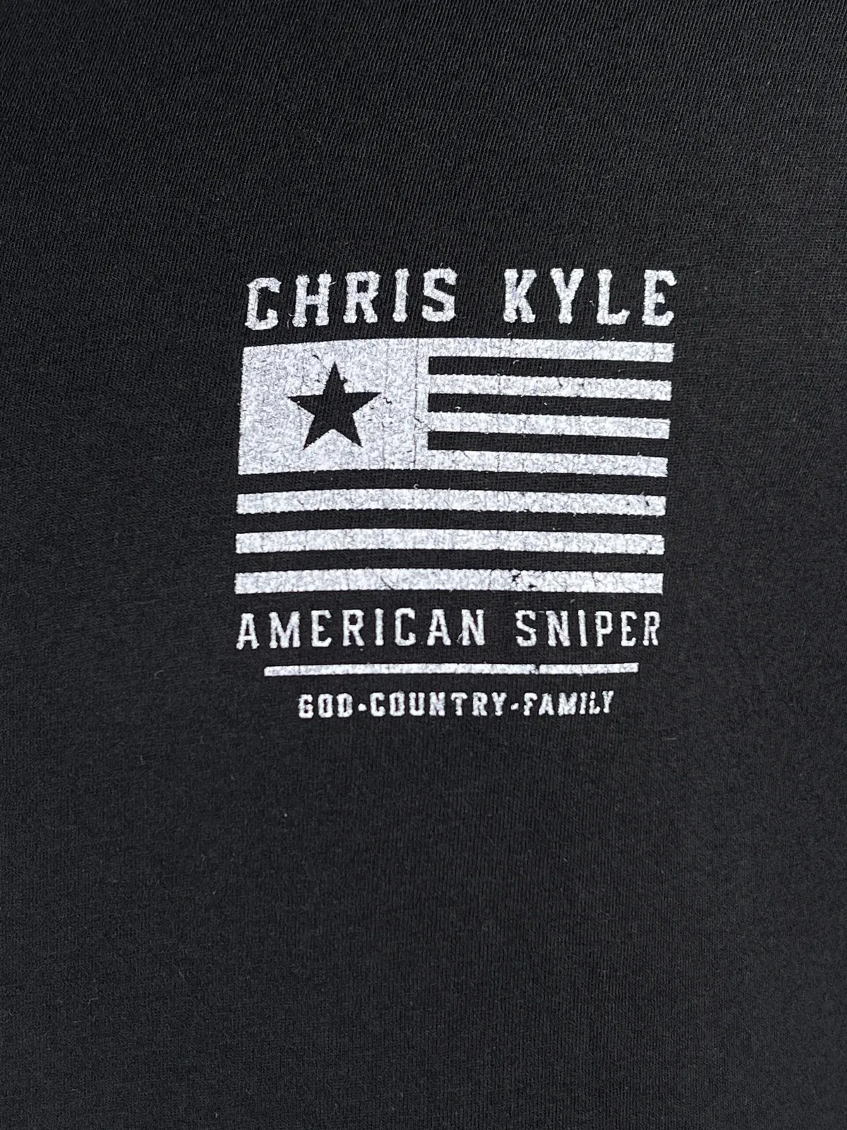 Spirit of Warrior Chris Kyle American Sniper Military Grunt T-Shirt 100% Cotton O-Neck Summer Short Sleeve Casual Mens T-shirt