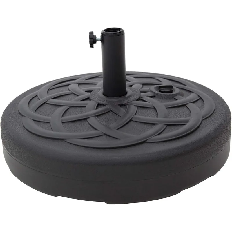 

112 lb Heavy Duty Water Fillable Base Stand for Patio Outdoor Market Table Umbrella