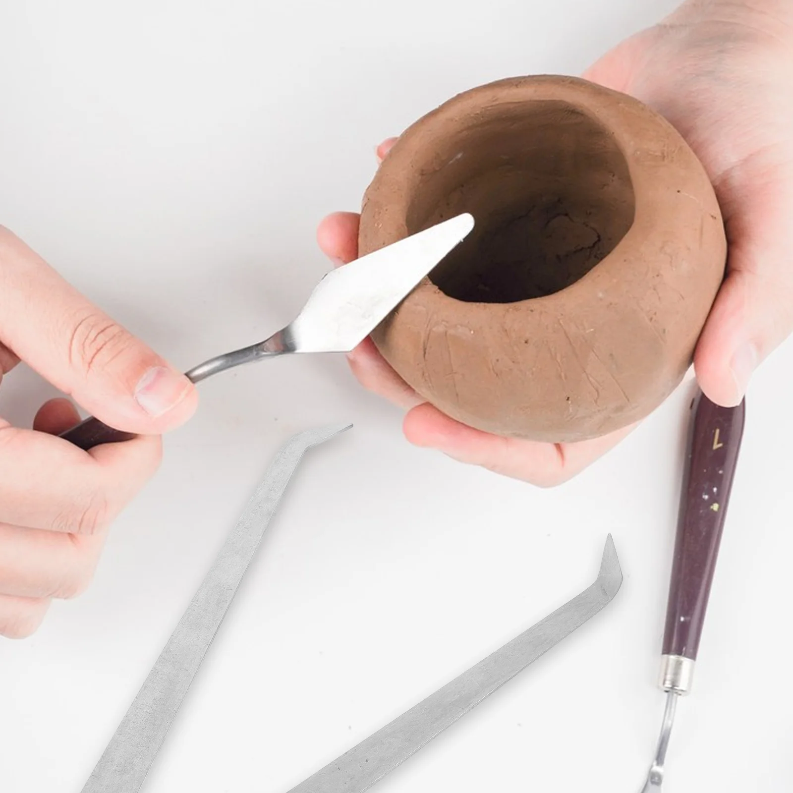 

Inside Caliper Pottery Calipers Measuring Tool Ceramic Sculpture Measuring Pottery Accessories Tool Sculpture Caliper