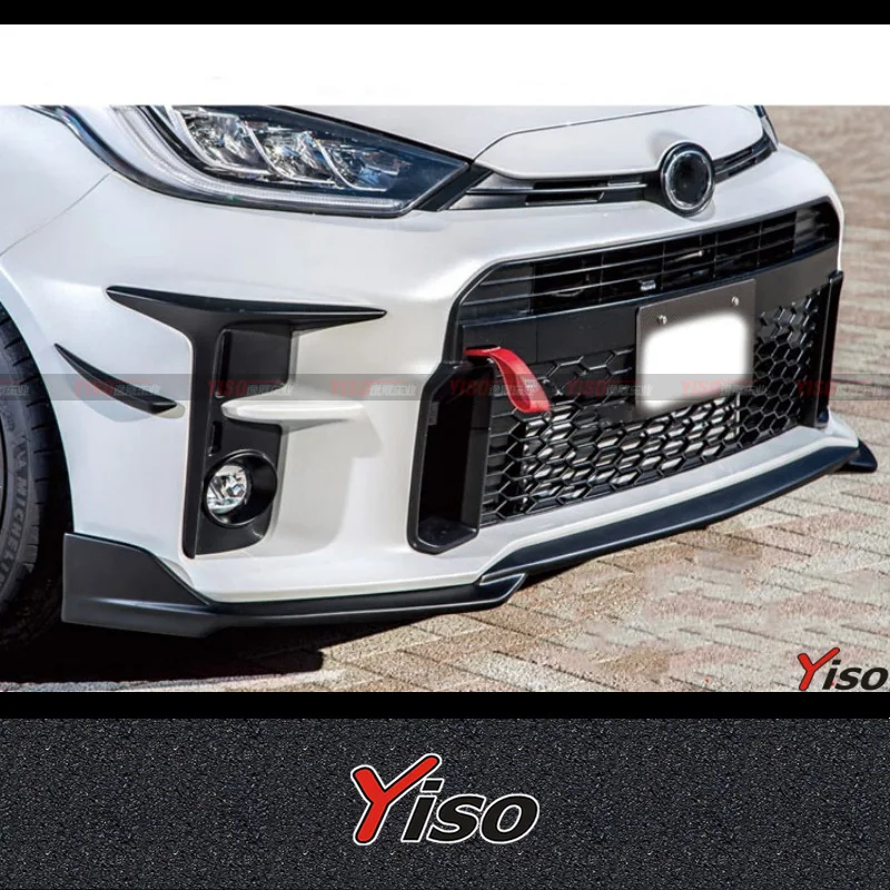 Suitable for YARIS GR MXPA12 TOMS Front Spoiler Modified Encirclement Carbon Fiber TOMS Front Lip view 5