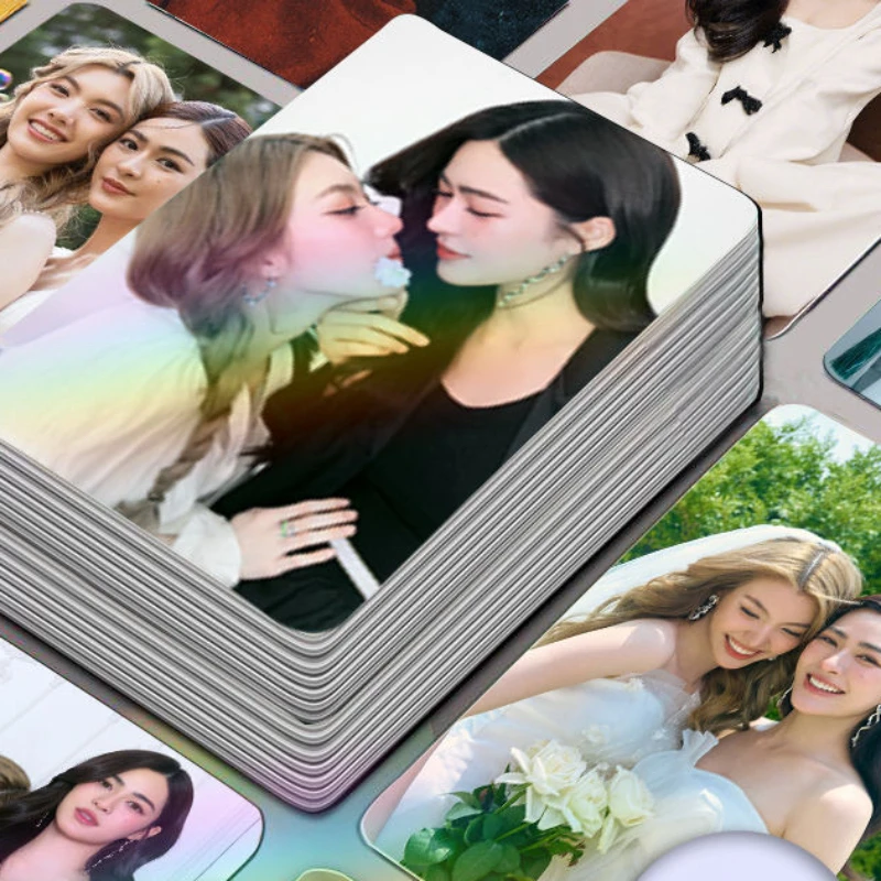 

30/50 шт., плакат Lingorm Linglingkwong Ormkornnaphat без повторения, тайский ТВ, тайна из нас, драматические стебли, двухсторонняя печать, 3-дюймовая карта