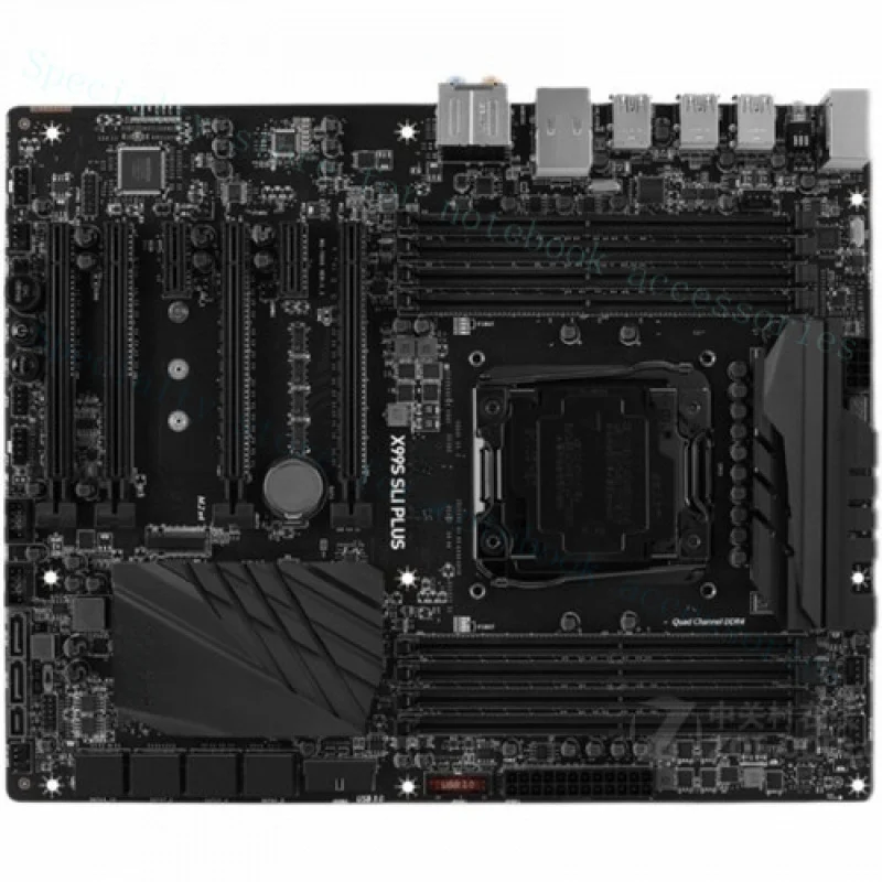 A++FOR MSI X99S SLI PLUS 2011v3 support i75960xE5-2699v3 2680v3 CPU Motherboard