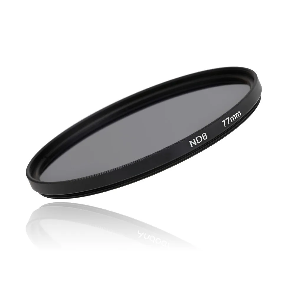 Factory Hot Sale 49-82mm Nd2 Nd4 Nd8 Three-in-One Filter Lens Suit Medium Gray Mirror Filter Lens