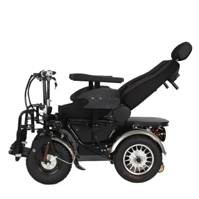 

High horsepower differential motor double handle off-road electric wheelchair walker