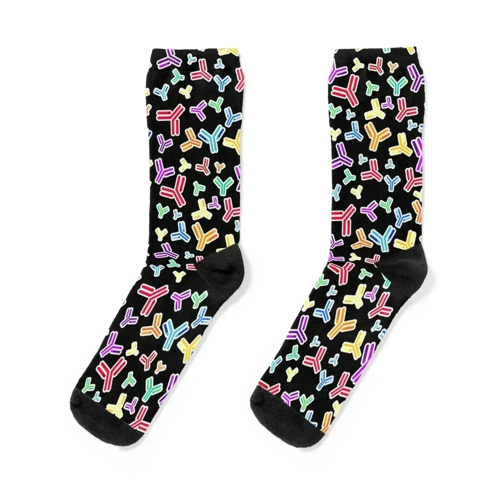 

Antibody Soup - Black Background Socks Christmas Novelties Antiskid soccer aesthetic Male Socks Women's
