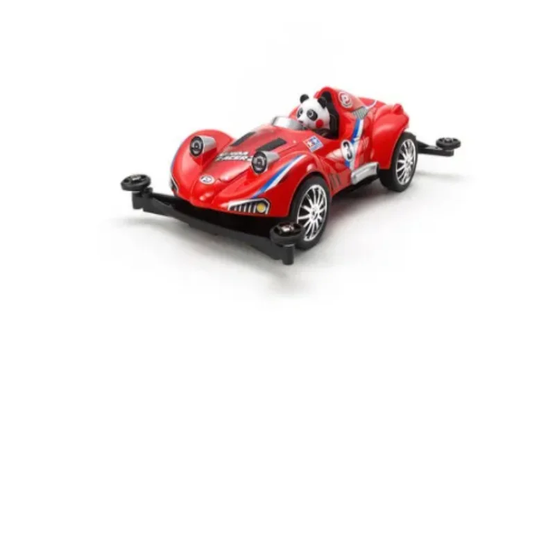 

Tamiya Mini 4WD Racer Model Car Four-wheel Drive Peak Panda Race Car Driver S2 Chassis 18092 Racing-car