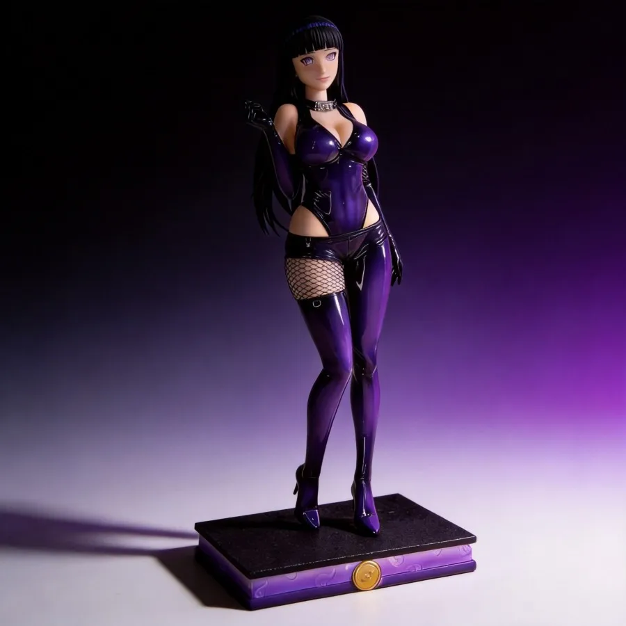 

Anime Naruto Hinata Hyuga Figure 28cm Collectible Model Toy Statue Decoration Gift for Fans