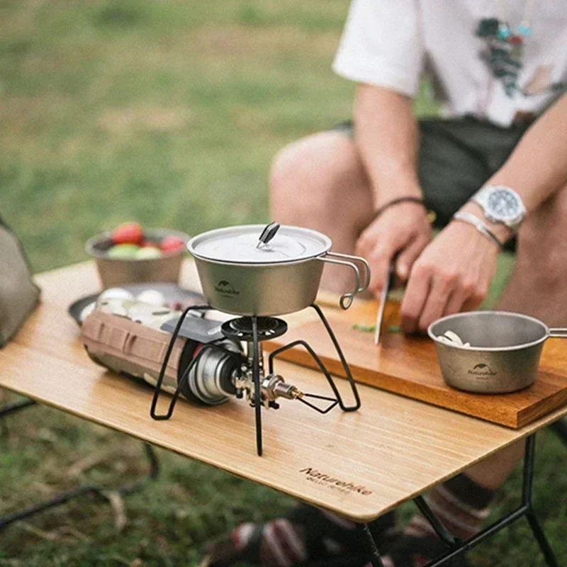 Naturehike Table Foldable Camping Folding Backpacking Low Tourist Small Picnic Outdoor Portable Beach Lightweight Travel Wood image 2