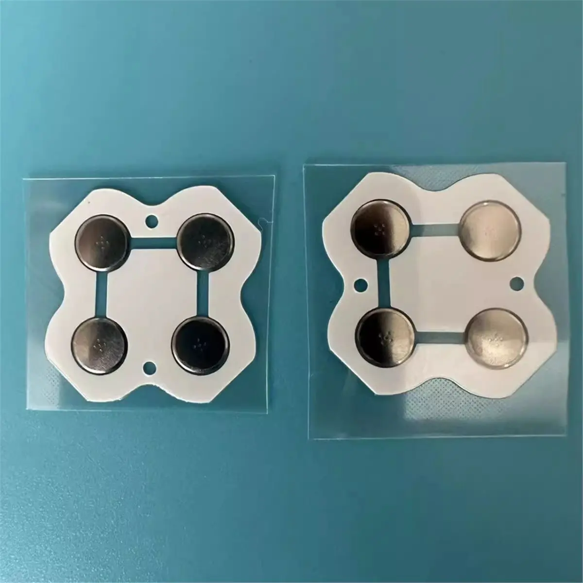 Digital Essentials 10Pcs Switch Keys ABXY Button Stickers Handle Key Film Switch Metal Sheet Conductive Sticker