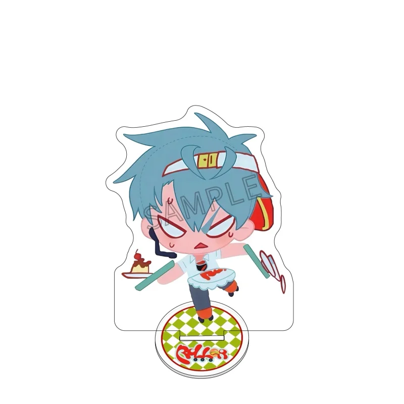 Anime Alien Stage Till Luka Waiter's Appearance Q-Style Acrylic Stand Model Plate Keychains Desktop Ornament