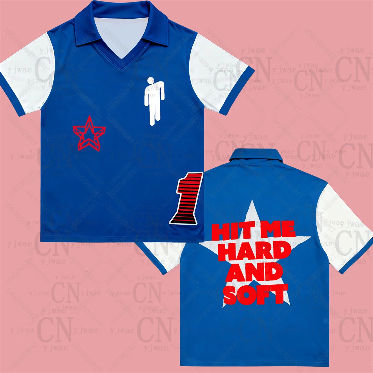 ضربني هارد آند سوفت شبكة جيرسي البوب المغني الحفل جولة الزي للجنسين الموسيقى مروحة قميص الشارع الشهير الصيف المرأة تي شيرت #3