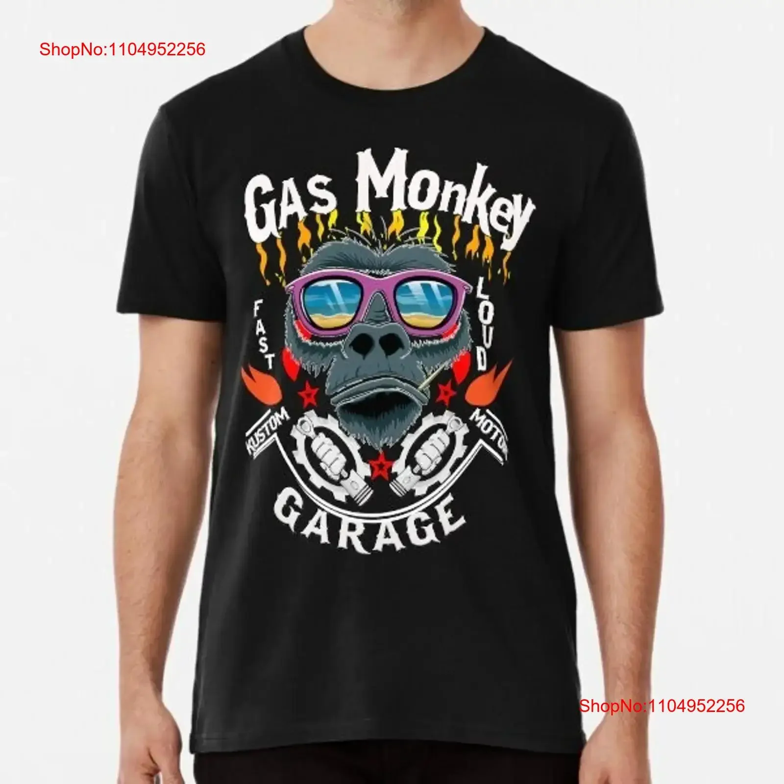 

aggressive angry gorilla monkey gas garag New Made Australia T Shirt S 2XL vintage Washed Casual graphic Stylish fashion homme