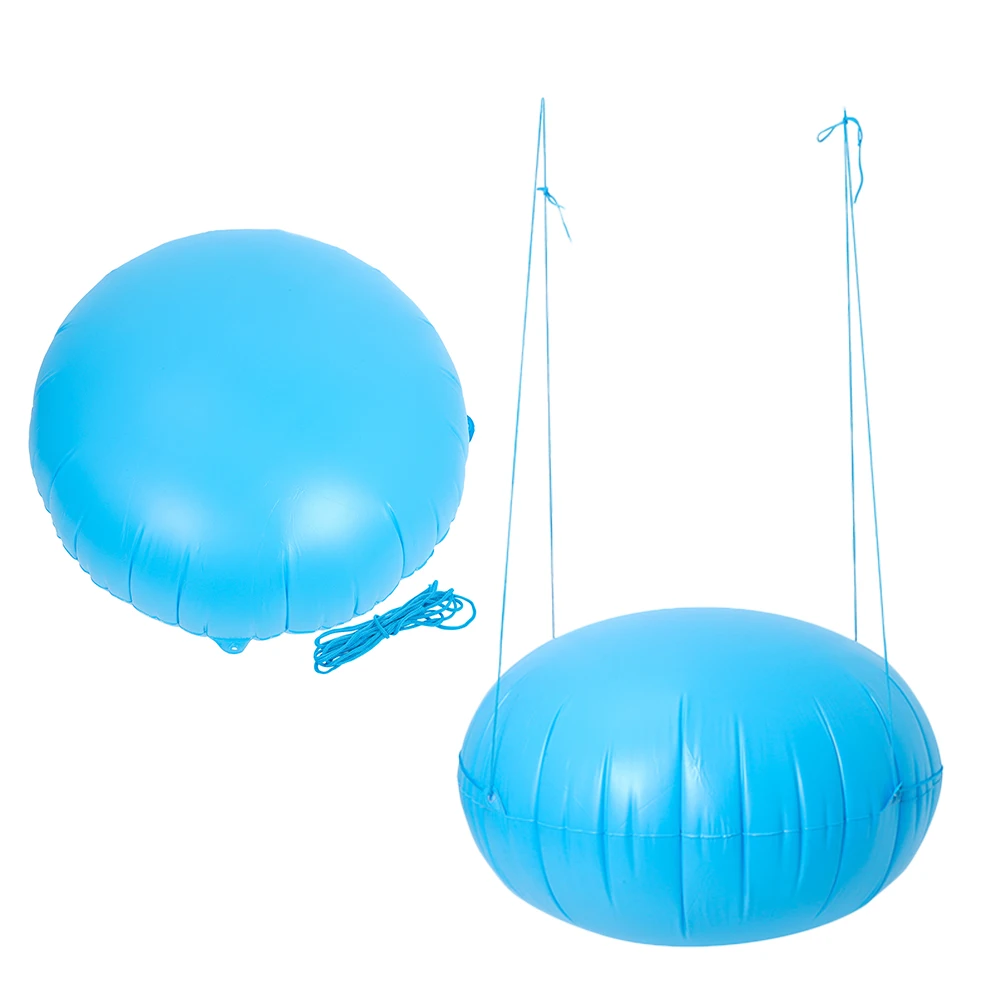 

2pcs PVC Inflatable Pillow Oversized Round Protective Cushion for Swimming Pool Safety Durable Cover Floats Giant