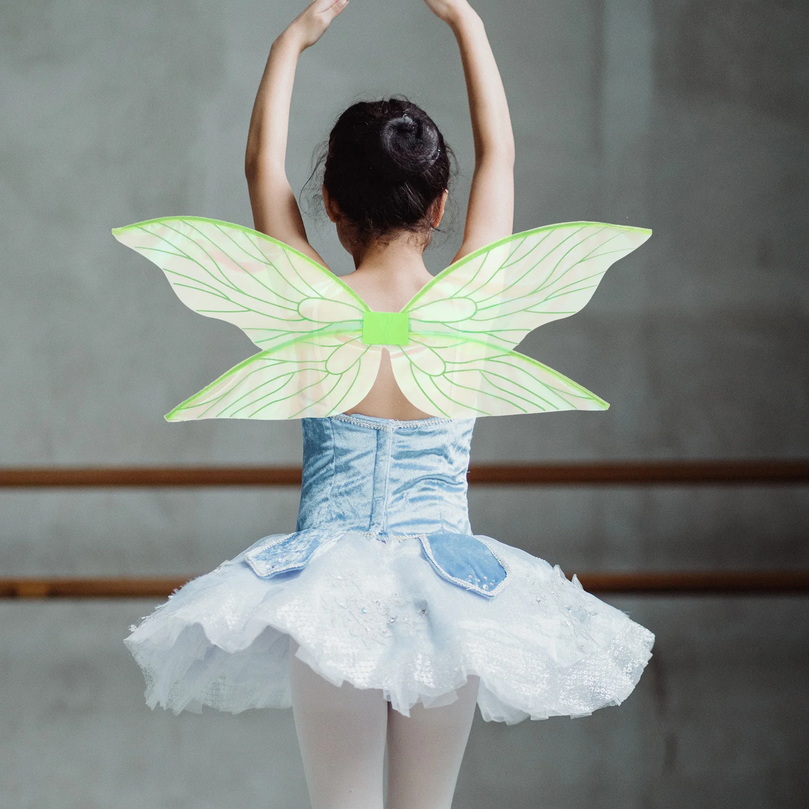 

Fairy Wing Prop For Cosplay Party Decor Elf Wings Lightweight Portable Photo Booth Accessory Dress Up Wing For Festival