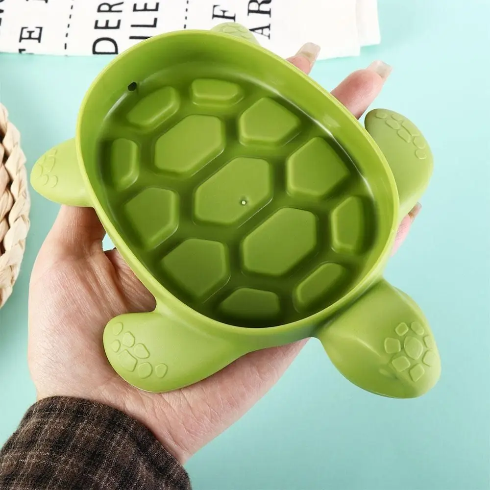 Simple Anti-slip Turtles Shape Soap Box Cute Plastic Drain Soap Holder Box Self Draining Soap Holder Sink
