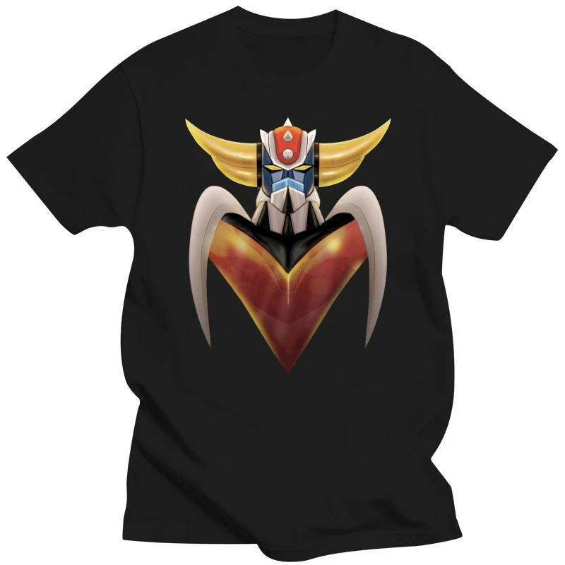 100% Cotton O Neck Custom Printed Tshirt Men T Shirt Ufo Robo Grendizer Goldorak Women T Shirt 011287