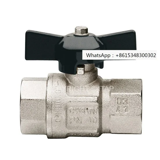 

Fully imported ball valve 078 copper ball valve/full bore flow rate