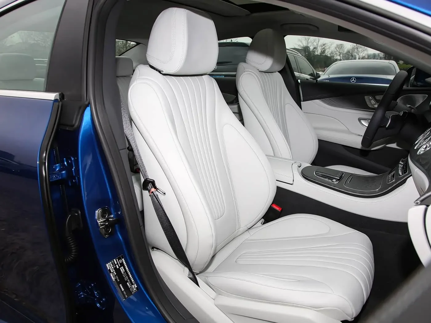 Spezieller Autositzbezug für Mercedes Benz CLS 2018 2019 2020 2021 2022 2023, PU-Leder Sitzkissen-Schutz, Autositzbezüge – Detail 2