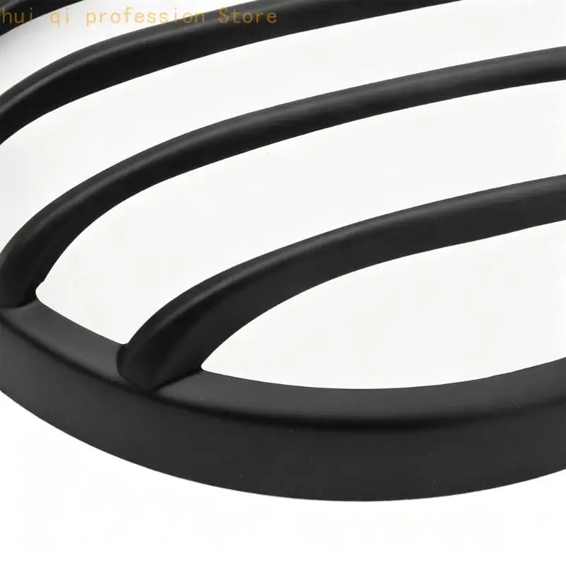 180 mm Motorrad-Frontscheinwerferschutz mit schwarzem Gitter für den Straßengebrauch H8WE – Detail 5