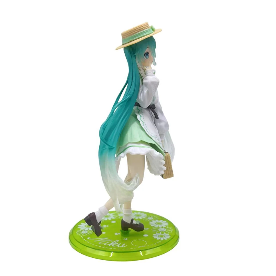 アニメーション 20 センチメートル初音ミク牧歌的なスタイル PVC キャラクターモデルカントリーエディションコレクション人形デスクトップ装飾誕生日ギフト
