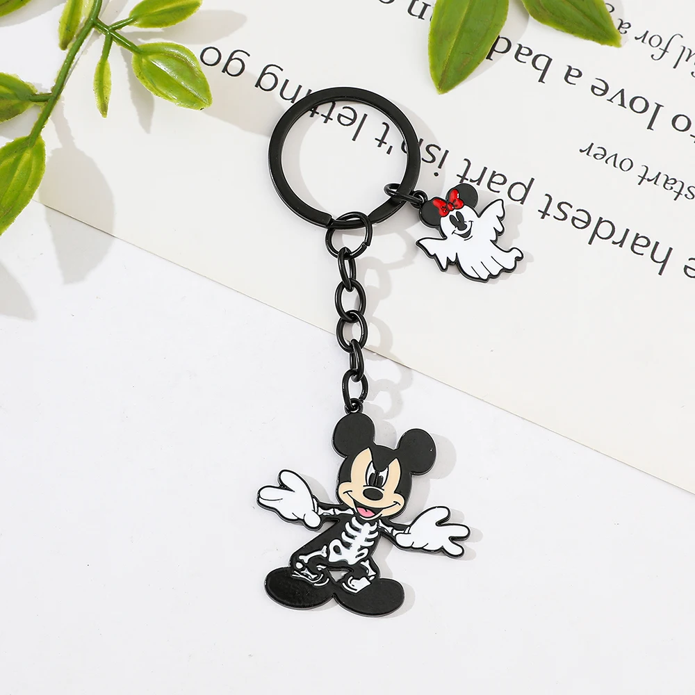 Cartoon Mickey Mouse Keychain for Men and Women, Creative Ghost Keychain, Personalized Keychain Gift, Suitable for Men and Women image 4