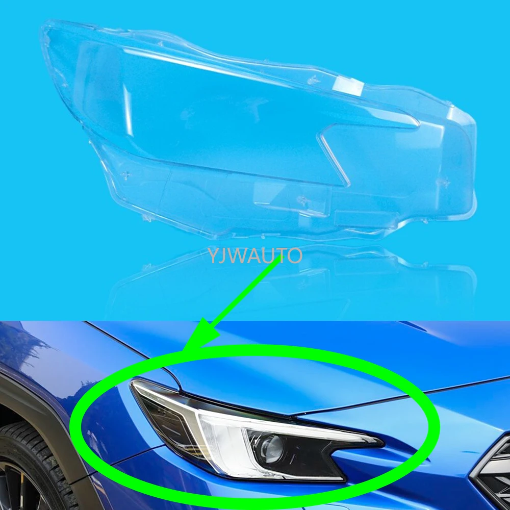 

Для Subaru WRX STI 2020 2021 2022 2023 2024 линза фар автомобиля крышка фары сменный передний абажур лампы капоты авто корпус