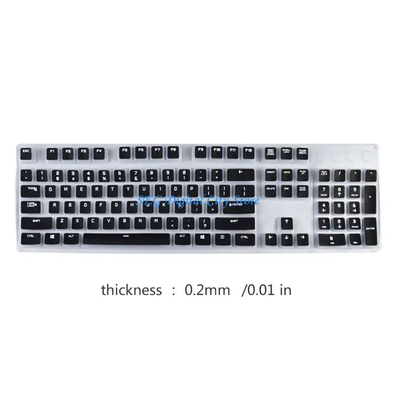 U75B мягкие силиконовые клавиатуры для G610 G512 G810 G213 предлагает защиту от разливов и частиц