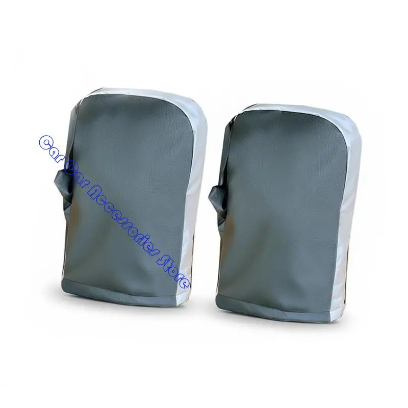 

242D Thermal Insulated Motorcycle Riding Gloves Windproof Reflective Handlebar Muffs Cover For Winter Riding