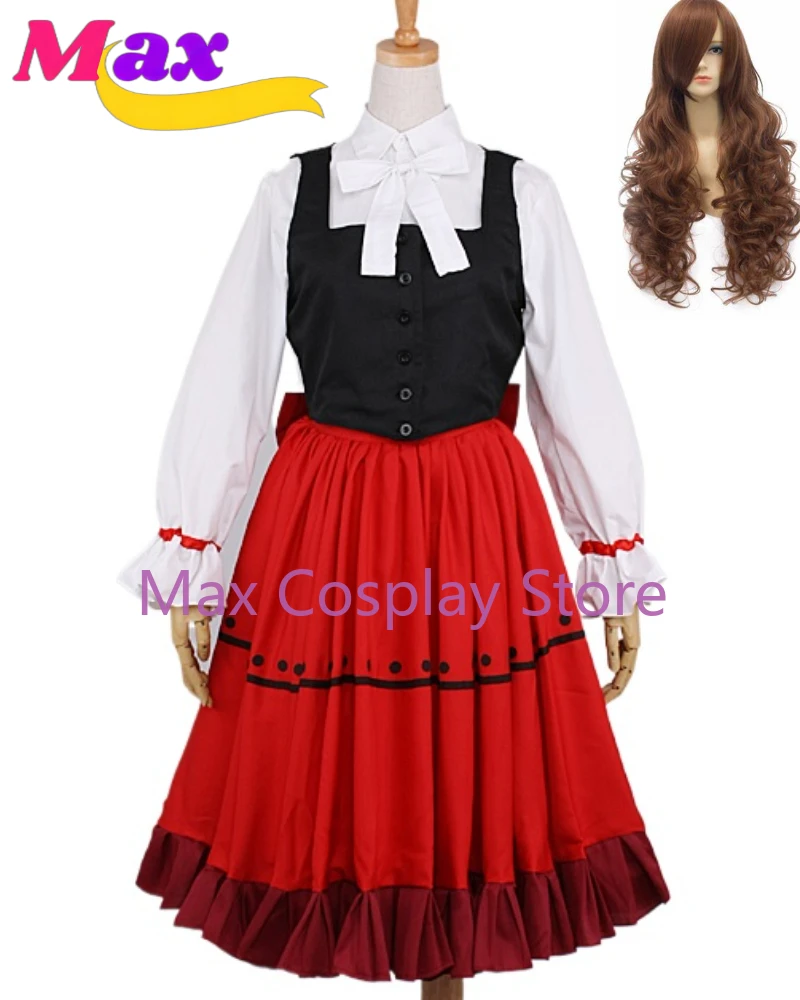 Max Cos  Anime APH Hungary Cosplay Costume Custom Made Any Size