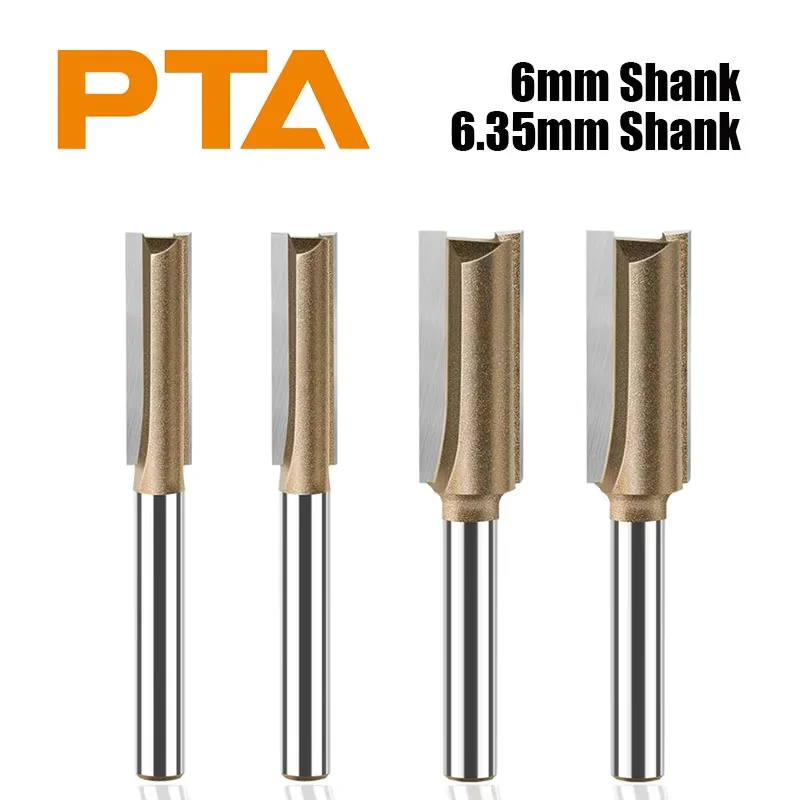 

-Professional Woodworking Straight Knife Alloy Trimming Machine Engraving Machine 8-11mm Milling Cutter Router Bit