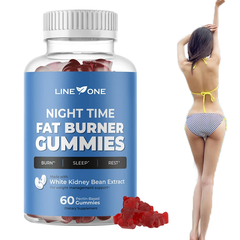 

1 bottle night burning fat gummy breaks down fat helps digestion promotes gastrointestinal peristalsis improves constipation