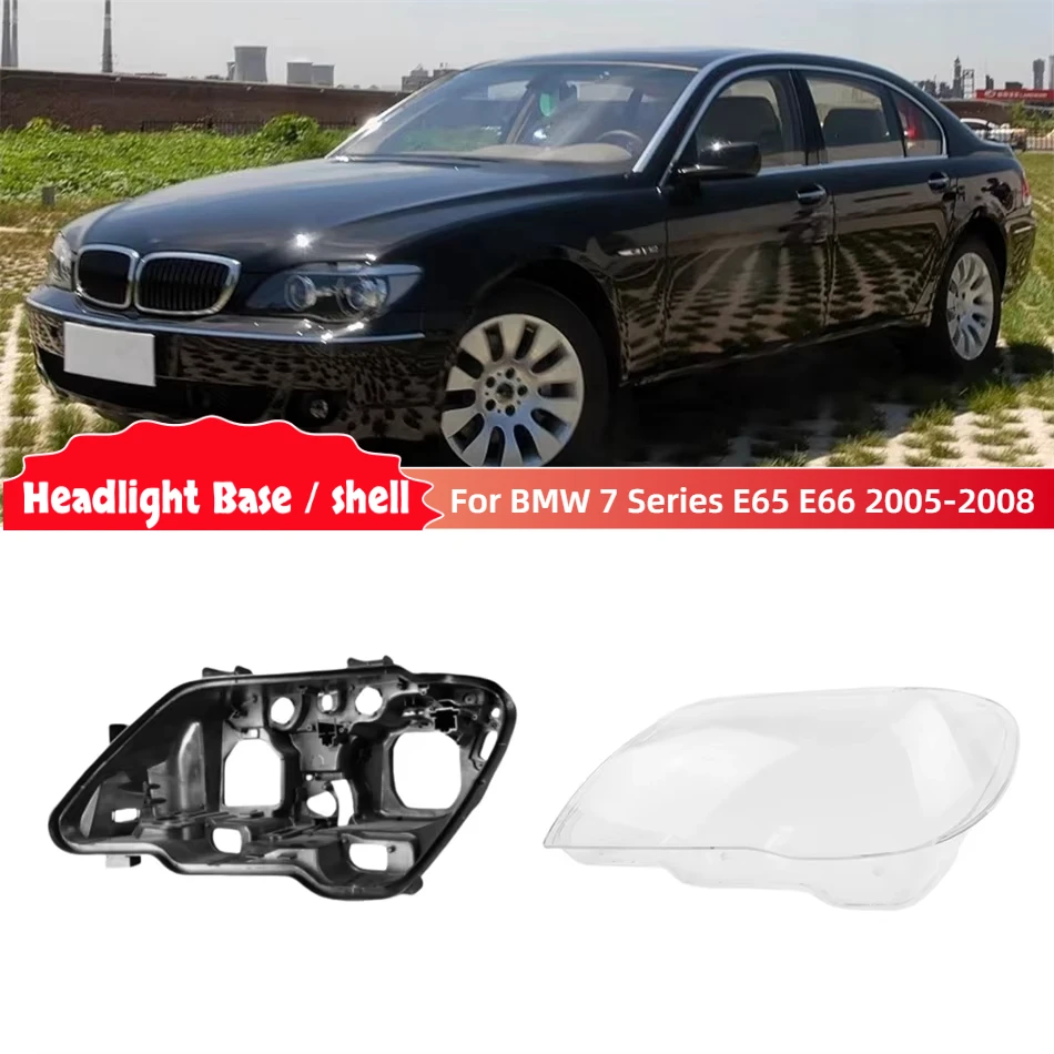 

For BMW 7 Series E65 E66 2005 2006 2007 2008 Car Gadgets Base Head Lamp Shell Headlamp Base Lampshade