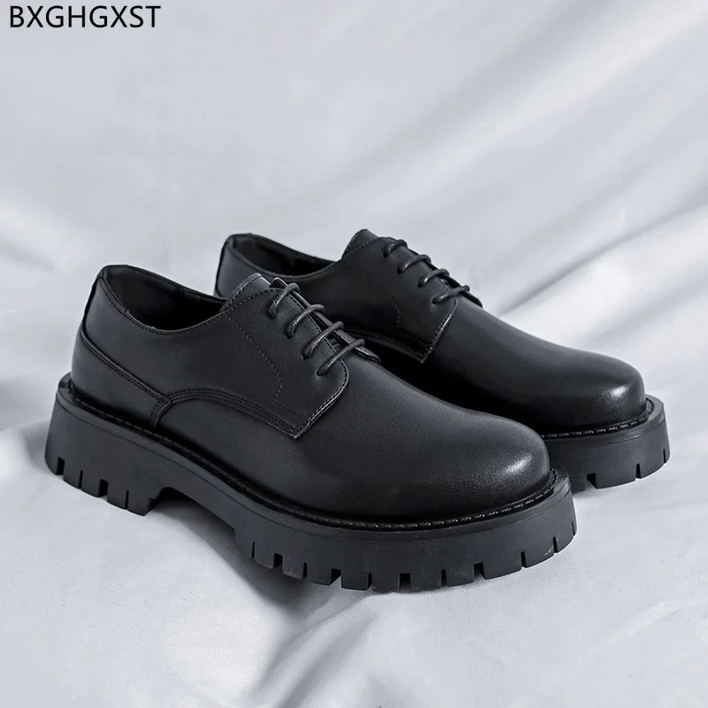 Black Casual Business Shoes Men Wedding Shoes for Men 2024 Black Man Fashion Oxford Men Formal Shoes Chaussure De Homme Zapatos