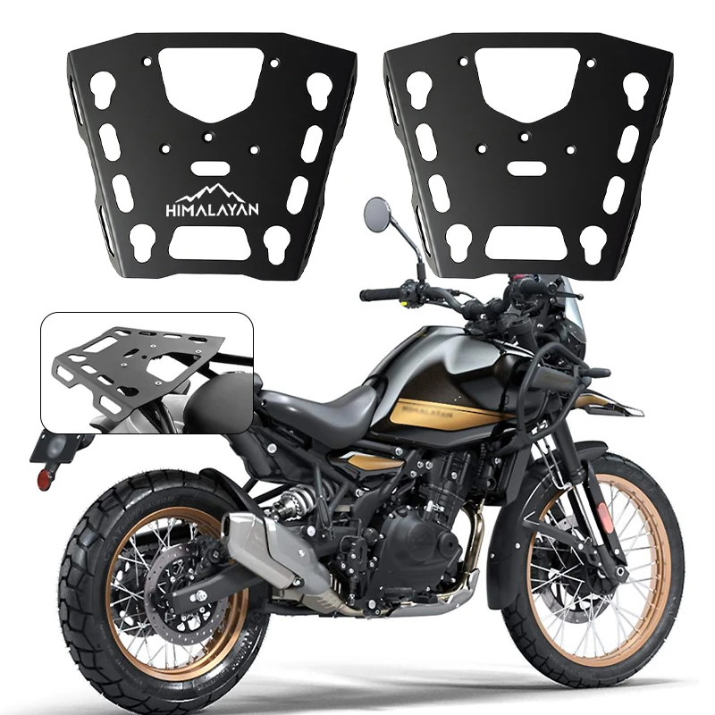 Motorcycle Rear Top Case Mount Bracket Heavy Duty Luggage Rack For RE H450 H452 Himalayan450 Himalayan452 2024 2025 2026