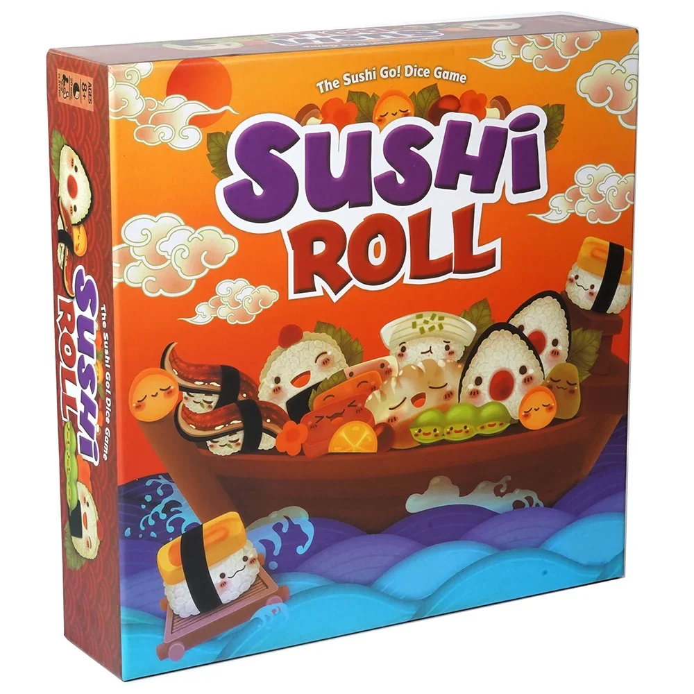 Gamewright Sushi Roll Board Game The Sushi Go! Dice Game Multi colored