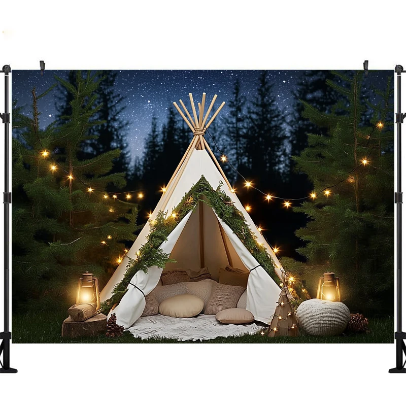 LS Jungle Valley Backdrops Kids Adult Photography Child Adult Photocall Decors Forest Tent Backgrounds