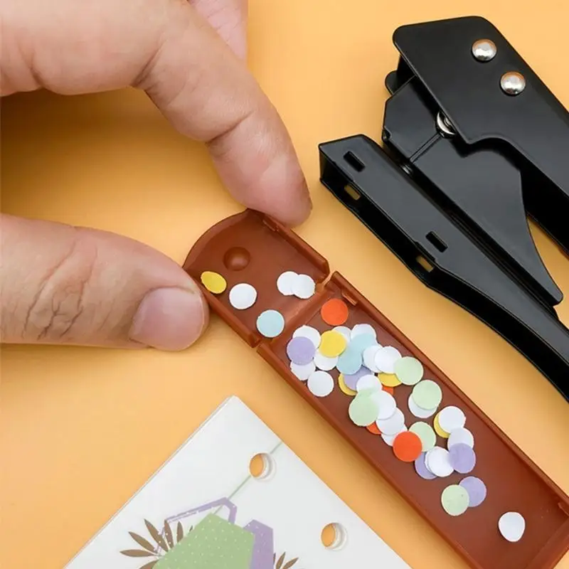 Heavy Duty Slot Metal Single Hole Puncher 20 Sheet For Handicraft Card Craft Loose Hole Creative Stationery Tool M4YD
