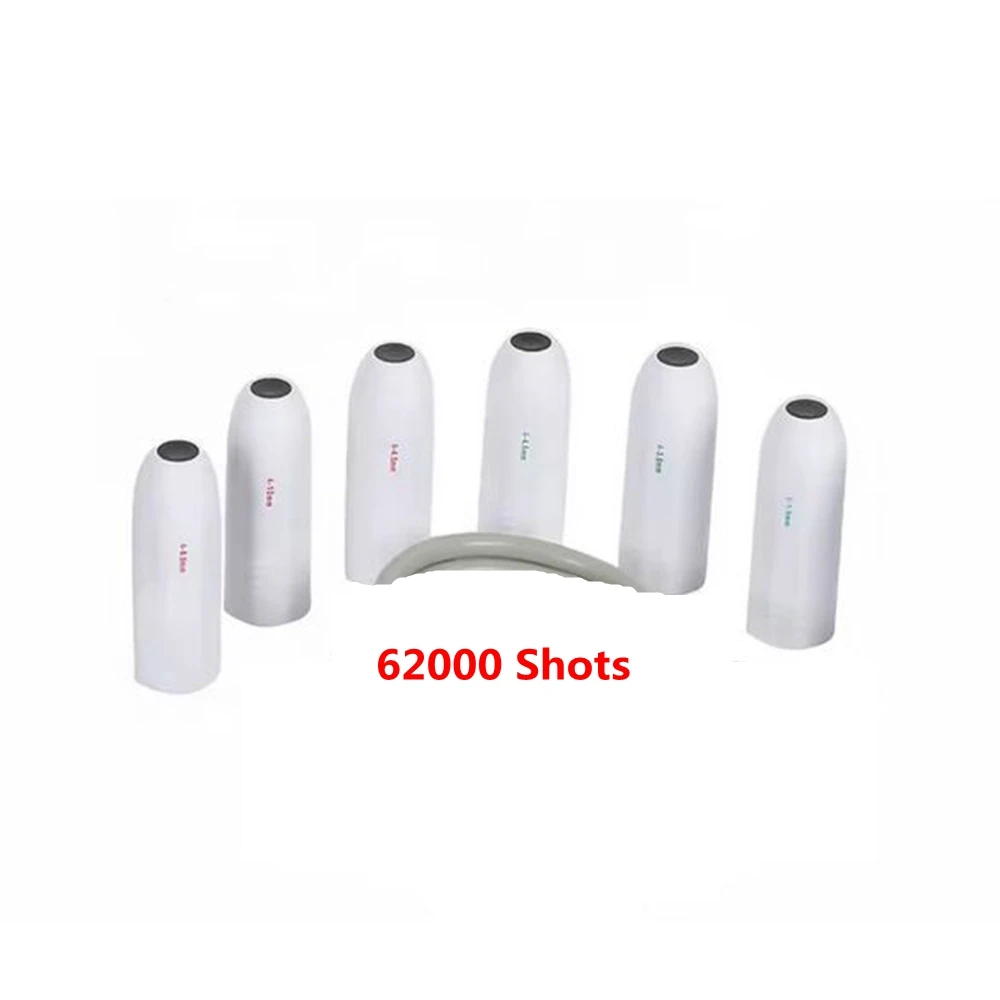 62000 Shots Vmax HIFU Cartridge Replacement Probe Consumables for Radar Line Carving Wrinkle Removal Lifting Slimming