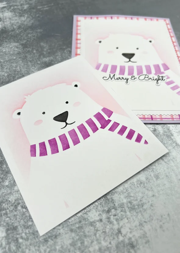 

New Winter Bear Layering Stencils Collection For DIY Scrapbook Decoration Embossing Template Supplies Greeting Card Handmade