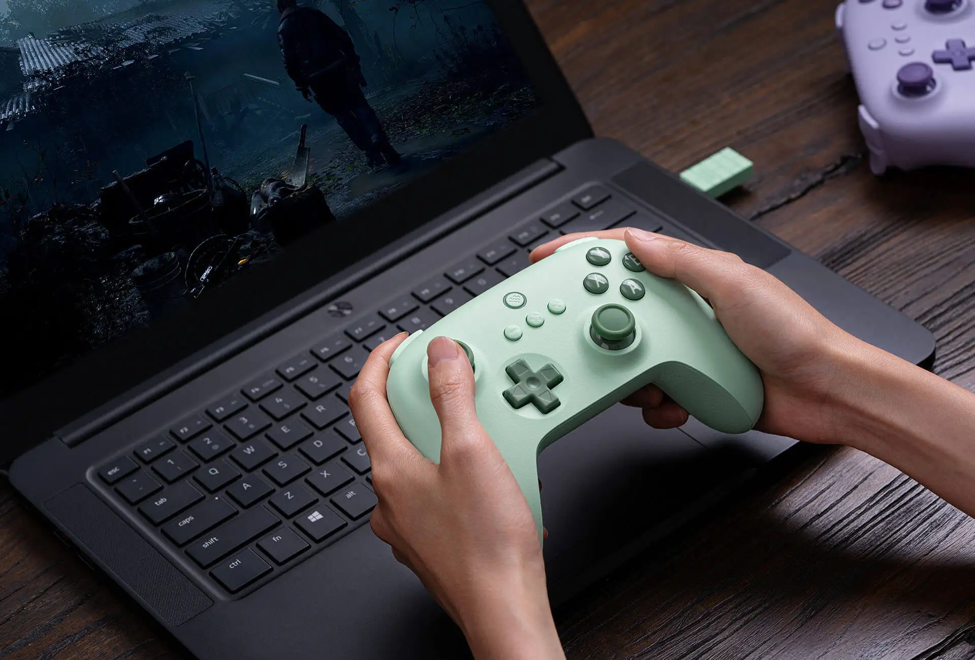 8BitDo Ultimate 2C Wireless 2.4G Gaming Controller Gamepad Joystick für PC Windows 10 11 Steam Deck Raspberry Pi Android – Detail 1