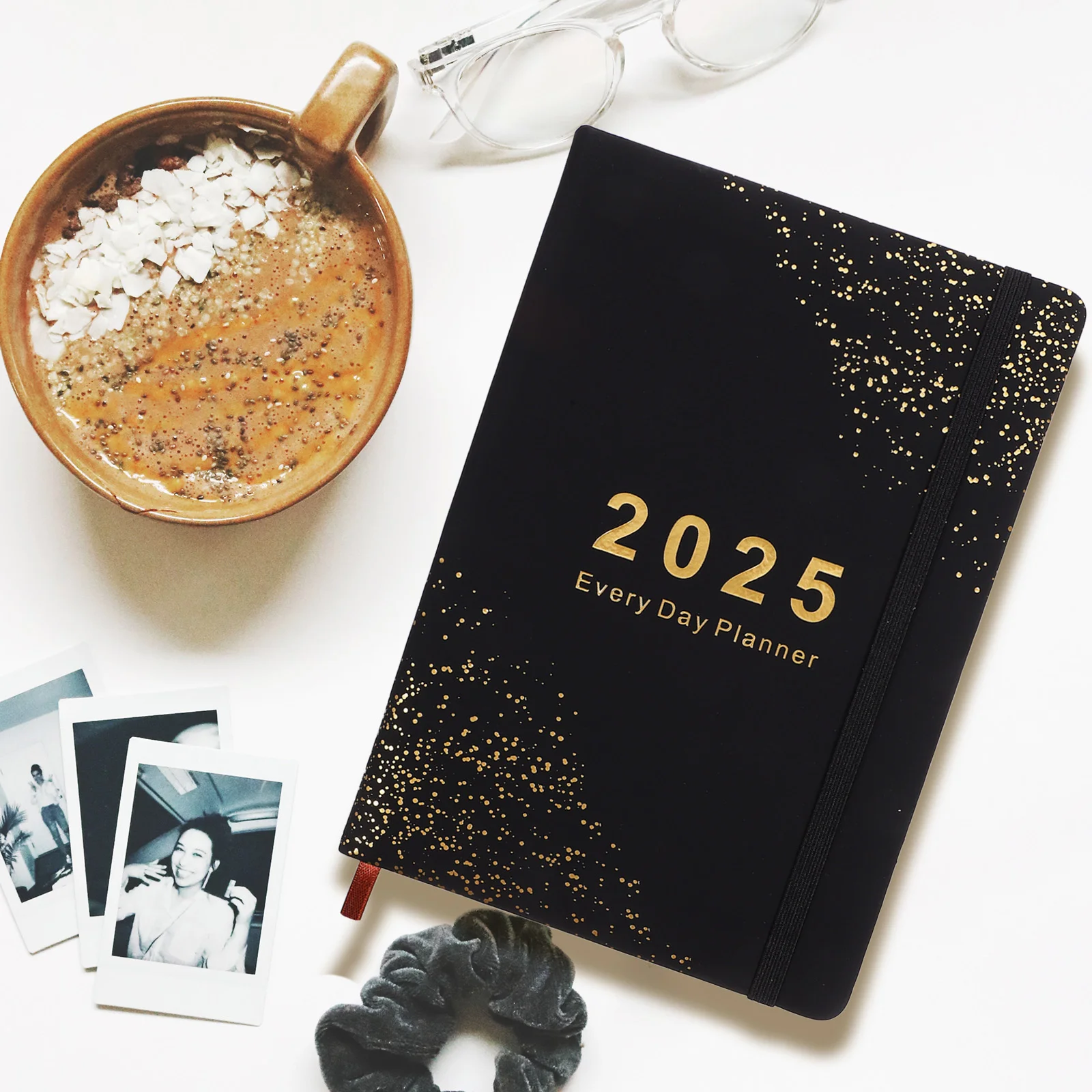 A5 Planner Office 2025 Schedule Notepads Daily Organizer Portable Agenda Book Paper Notebook