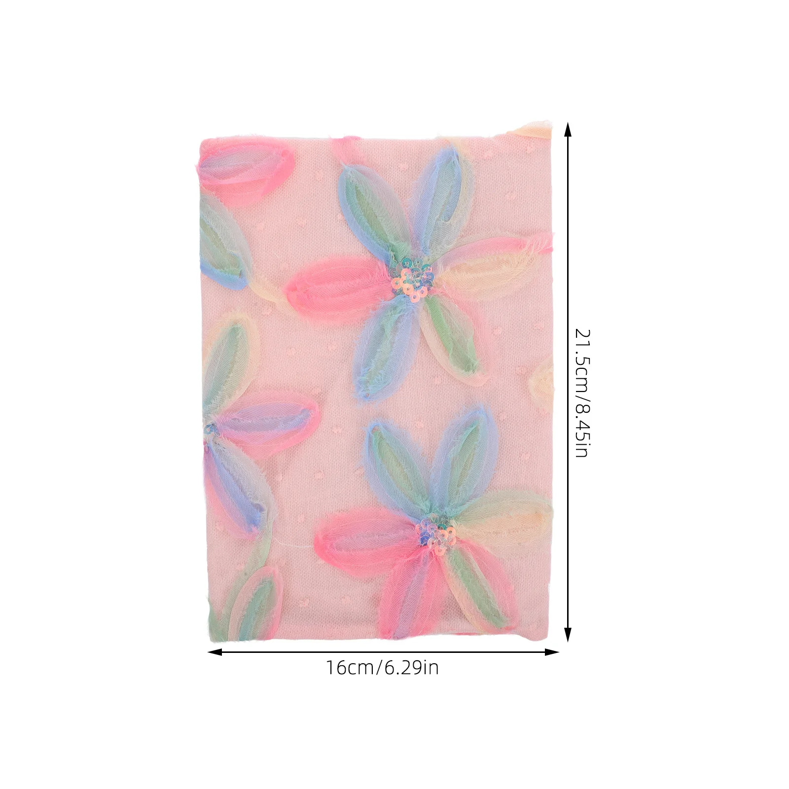 Ochraniacz na książki A5 z tkaniny, okładka na książki w twardej oprawie, wielokrotnego użytku, odporna na zużycie, dekoracyjna okładka na książki dla czytelników.