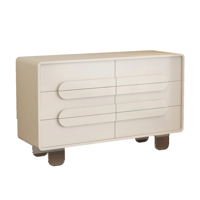 

Wyj Wall Chest of Drawer Solid Wood Three-Bucket Cabinet Storage