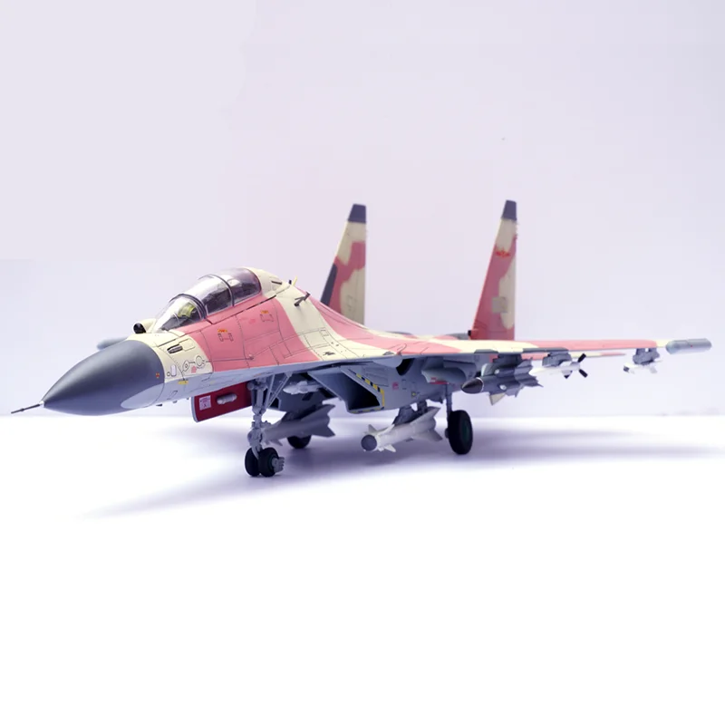 

Die cast 1:72 ratio SU-30MKK hypothetical enemy squadron fighter jet alloy finished product model for men's gift