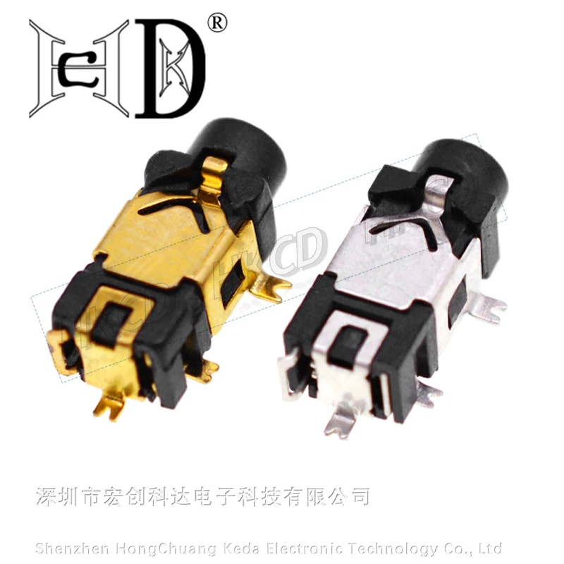 5 قطعة PJ209 حامل الصوت 5 دبوس SMD سماعة حامل 3.5 مللي متر الذهب/الفضة مطلي ثنائي القناة مصلحة الارصاد الجوية سماعة التوصيل واجهة