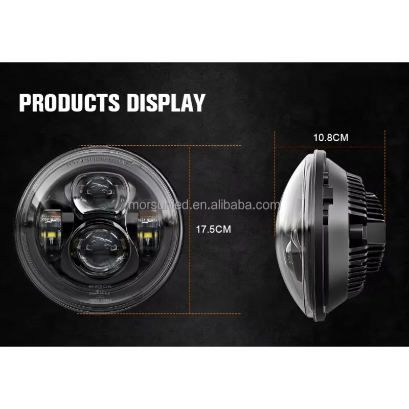 

Factory Hot Selling Morsun Off Road LED Headlight Assembly for 1995 Land RoverRange Rover County Classic Sport Utility 4-Door Li