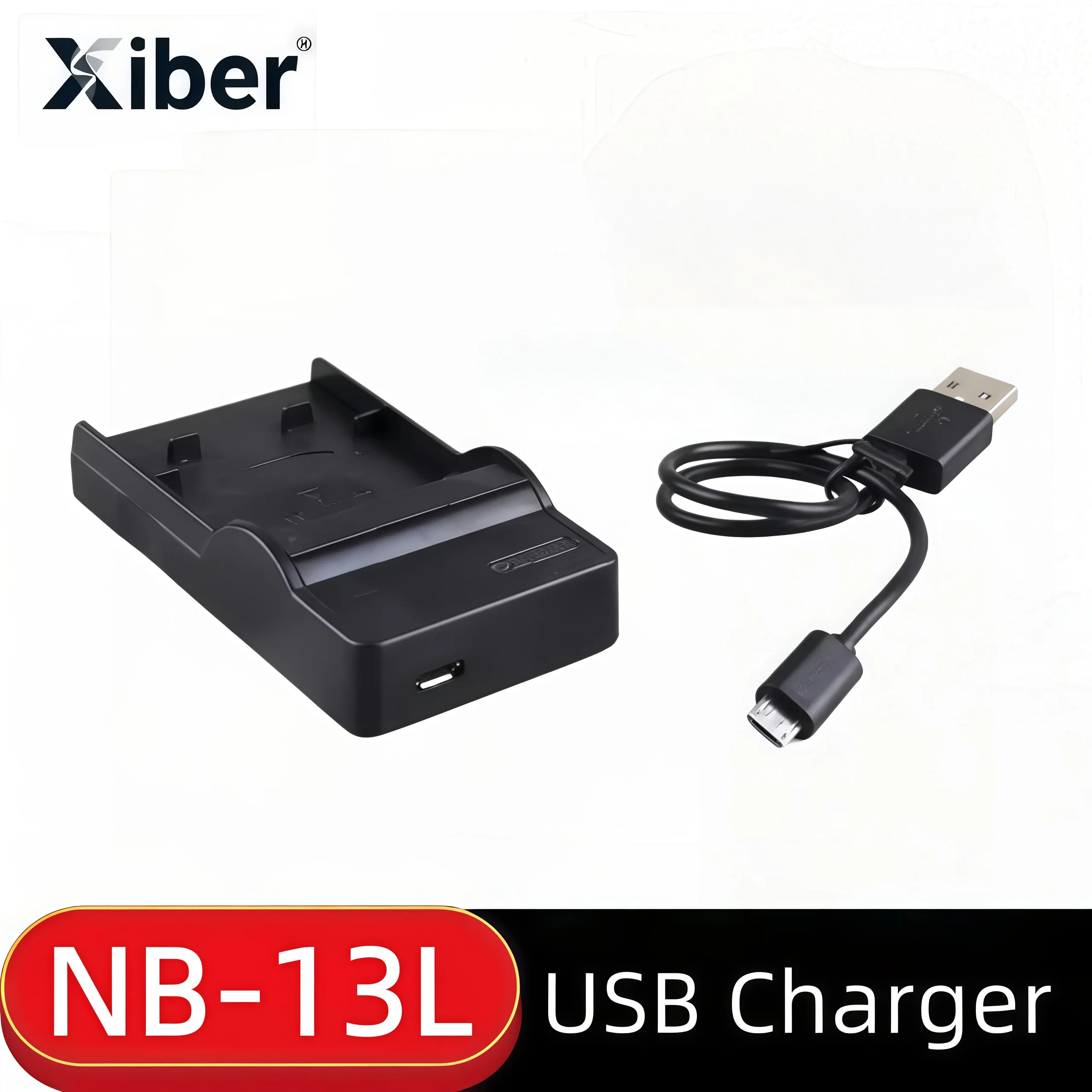 

Xiber NB-13L NB13L NB 13L Battery Charger For Canon G1X3 G5X G5X2 G7X Mark II III G7X2 G7X3 G9X SX720HS SX620HS SX740HS SX730HS