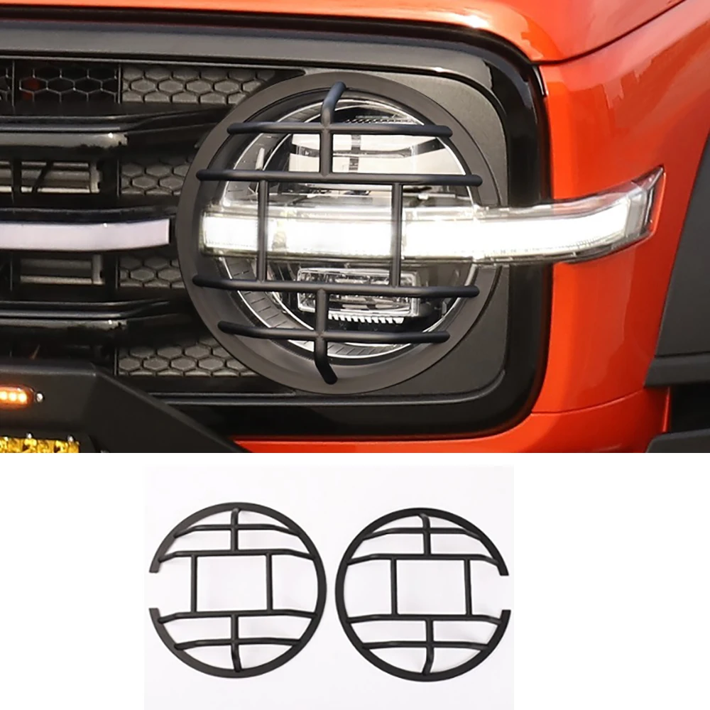 ABS Front Headlight Cover Taillight Cover Fit For Great Wall Tank 300 2021-2024 Car Special Exterior Decoration Protection Frame