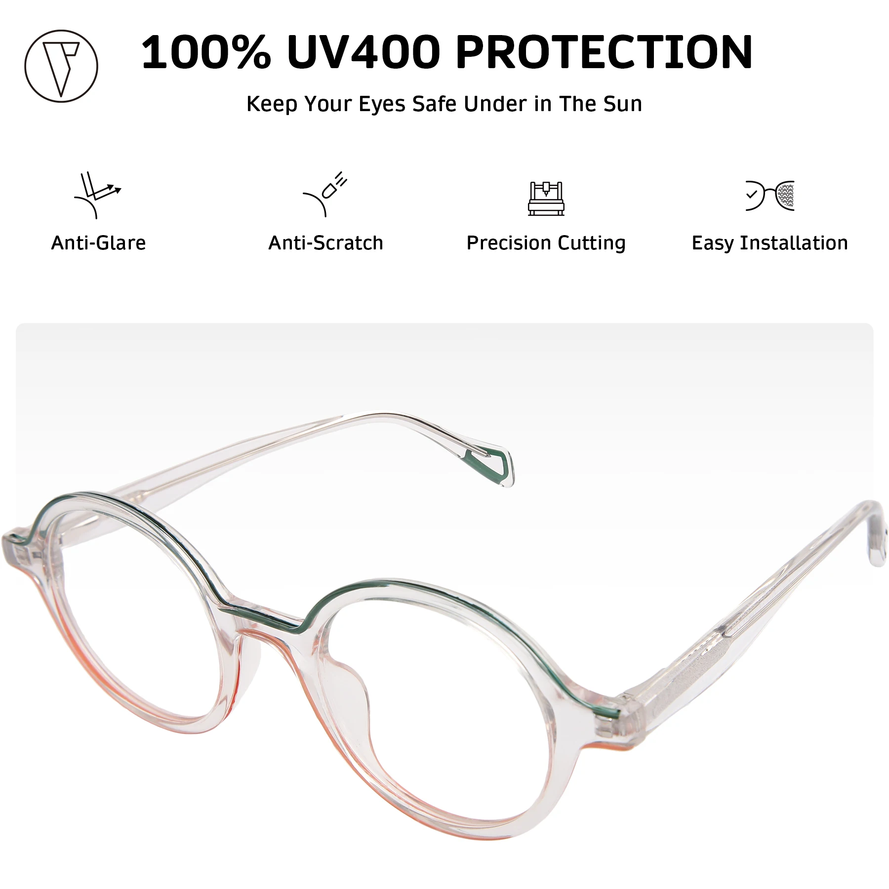 نظارات شمسية ONDEX Fashion للجنسين للرجال والنساء نظارات شمسية مستقطبة أنيقة للحماية من الأشعة فوق البنفسجية لركوب الدراجات والقيادة وصيد الأسماك