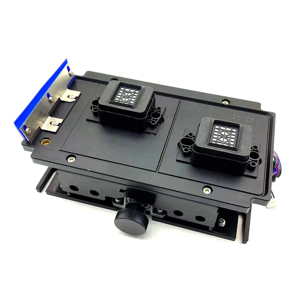 

Double Head Capping Station for XP600/DX5/DX7/4720/I3200 Printer Head Pump Assembly Single Motor Ink cleaning Stack